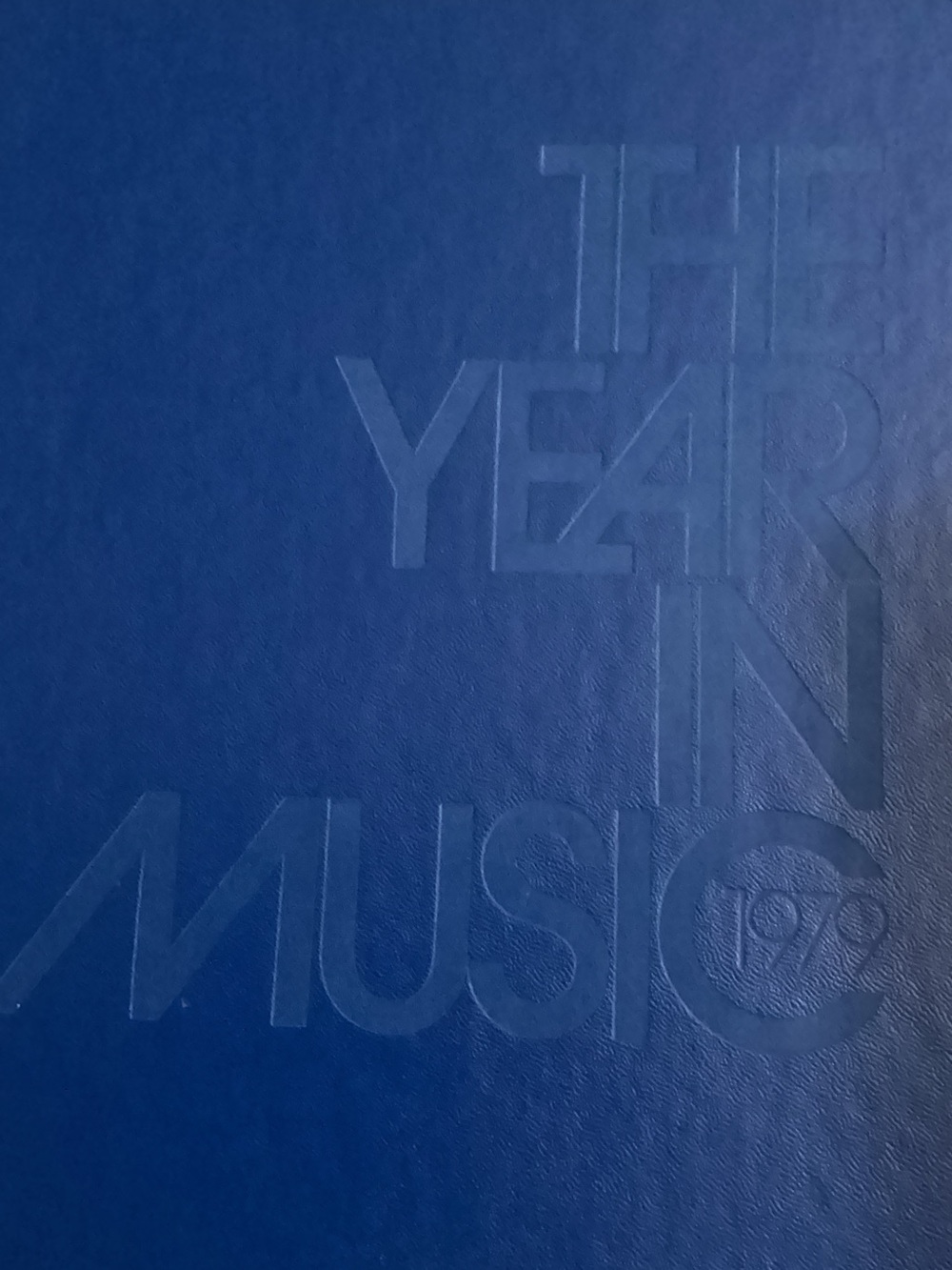 'The Year in Music 1979' Hardcover